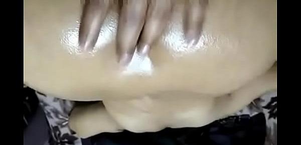  Gorgeous pawg desi wife oily round ass hard fucked by hubby friend in doggystyle